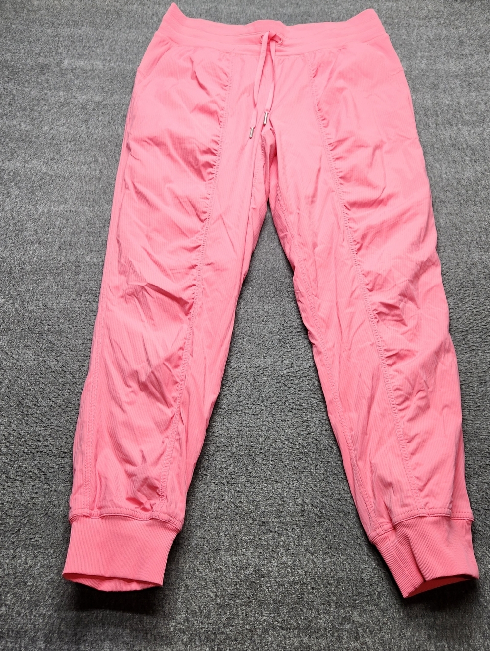 Lululemon Dance Studio Jogger Pink Drawstring Athletic Pants Womens 8